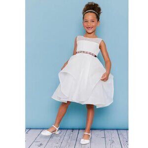 Rosebud Flower Girl Style 5138 Size 4 in Ivory